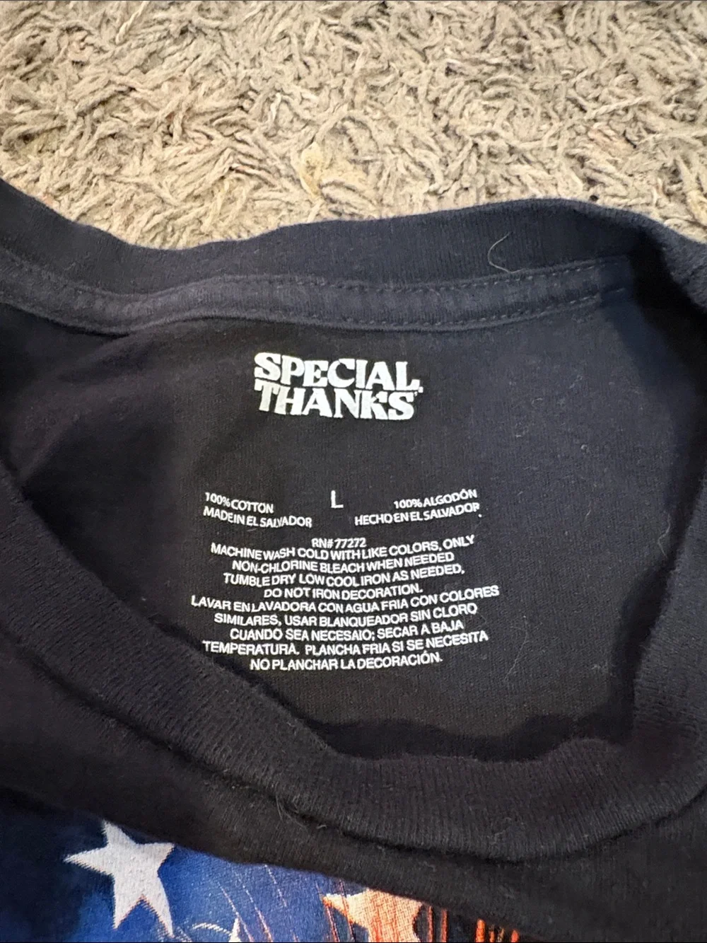 Special Thanks festive black